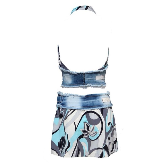 Vintage BabyPhat Skirt Set Sz S - Picture 3 of 5